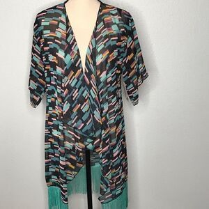 LuLaRoe Monroe Swimsuit Coverup Size Small